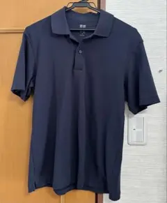 UNIQLO ダークネイビー 半袖ポロシャツ Sサイズ