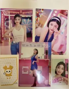 ONCEDAY ジヒョちゃんラントレ、クリアトレカ