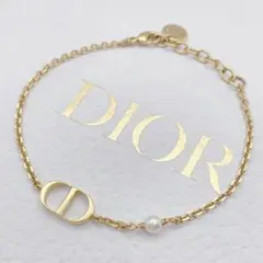 Christian Dior ブレスレット　petit プチ　パール　ゴールドのサムネイル