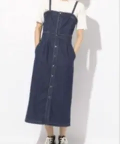 ローリーズファーム　デニムサロペット