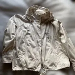 AS KNOW AS Pinky フード付きベージュブルゾン