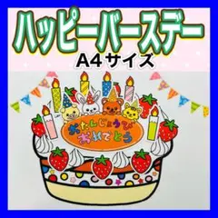 ハッピーバースデー カードシアター保育 誕生日会出し物