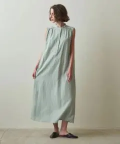 Steven Alan NO SLEEVE LONG ワンピース LIMEのサムネイル