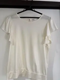 ROPÉ PICNIC フリル袖 オフホワイト トップス 38