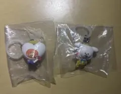BT21 めじるしアクセサリー chimmy TATA 2点セット