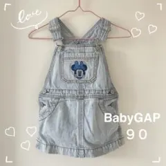 BabyGAP ミニーマウス ジャンパースカート 90