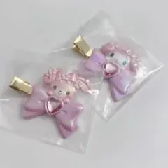 サンリオ シークレット前髪クリップ さくら ぼんぼんりぼん マイメロ