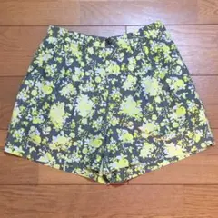 UNIQLO レディース 花柄 ショートパンツ キュロット