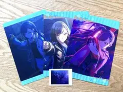 プロセカ　ビビバス　白石杏　下敷き３枚&ぱしゃこれセット