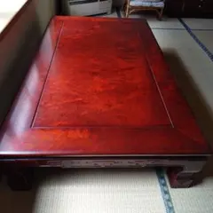 定価80万 黒檀ローテーブル - メルカリ