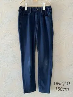 ヒートテックウルトラストレッチデニムスリムフィットパンツ（ファスナー無）