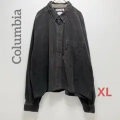 ゆ*か様 コロンビア コーデュロイシャツジャケット 長袖 チャコールグレー XL