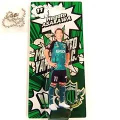 松本山雅 ハッピークジ限定 2025ブリスターキーホルダー 11番 浅川隼人選手