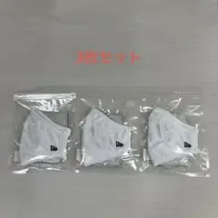 新品未使用　NEW ERA ニューエラ　マスク　ホワイト　3枚セット
