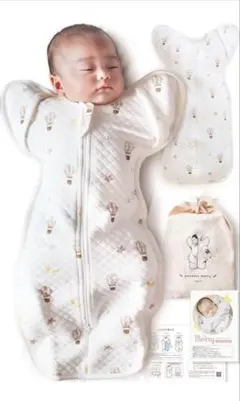 コペルタ　スワドル M あったかキルトスワドル おくるみ 冬用