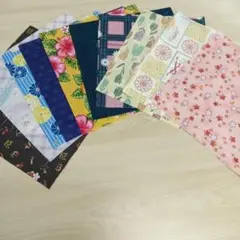 ★A31★カットクロス/プリント生地/国産/25cm×25cm/10点