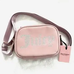 新品タグ付き　Juicy couture ストーン付きショルダーバッグ ピンク