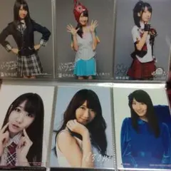 AKB48 柏木由紀 アルバム・MUSIC DVD特典生写真セット6枚