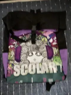 SCOLAR アートプリント ロールトップバックパック