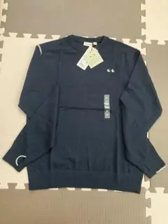 【新品】ユニクロアニヤハインドマーチ　メリノクルーネックセーター160 ネイビー