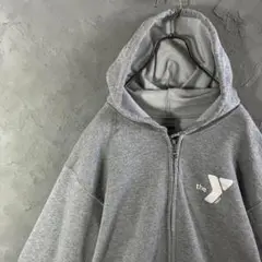 ギルダン　ヘビーブレンド　プリントロゴ　バックプリント　フルジップ　M IW5