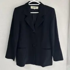 ピエール カルダン フォーマル ジャケット シングルボタン ブラック 黒 L