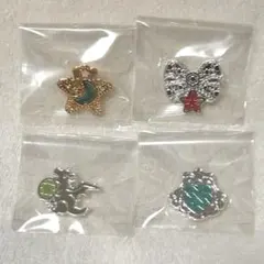 セボンスター メタルピンバッジ 4個セット