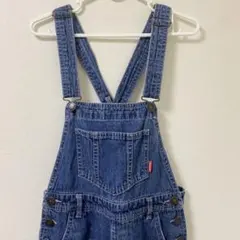 デニム　オーバーオール　サロペット