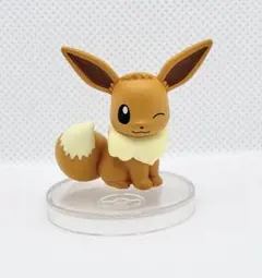 ①ポケモン しっぽみてみて！フィギュア3 ガチャガチャ イーブイ①