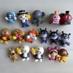 アンパンマン ミニフィギュア 16体セット