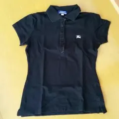 BURBERRY BLUE LABEL ポロシャツ　黒