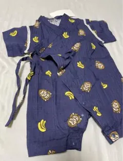 エクストララージキッズ　浴衣　ロンパース　80cm