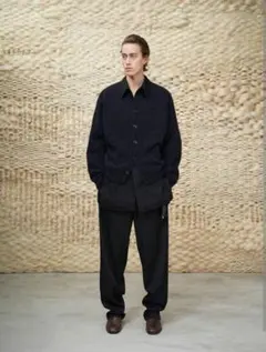 【美品】　LEMAIRE スラックス LEMAIRE(ルメール) / スラックスパンツ/46/ウール/BRW/96-04-75-04002