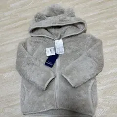 西松屋 クマ耳 フリース フード付きアウター 95