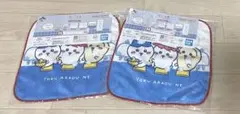 ちいかわ 一番くじ H賞 ハンドタオル　2枚 セット　タオルハンカチ