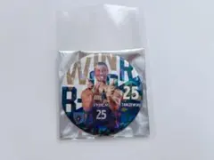 横浜ビーコルセアーズ 勝利時限定ホログラム缶バッジ#25ケーレブ・ダーズースキー