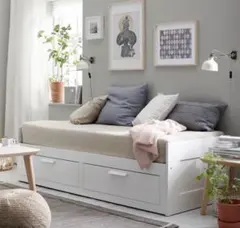 IKEA KIVIK ソファベッド 1人掛け トレースランド ライトベージュ