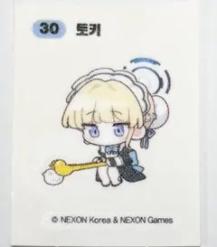 ブルーアーカイブ ブルアカ 韓国 GS25コラボ パン ステッカー ソラ