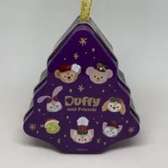 香港ディズニー クリスマス ダッフィー アンド フレンズ オーナメント 缶