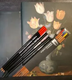 プラド美術館メモ1冊とサグラダ・ファミリア色鉛筆 10本鉛筆6本セット