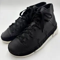 未使用級 Clarks クラークス トライジェニック フロー 黒 ビブラムソール