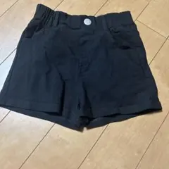 美品　黒のハーフパンツ　ショートパンツ