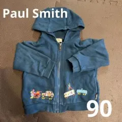 ポールスミス　子供用ジップアップパーカー　90