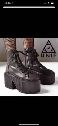 ♡UNIF 厚底　ショートブーツ　超美品　レア m96608410969_1.jpg?1627367943