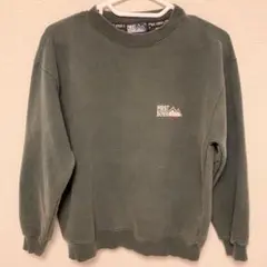 FIRST DOWN モスグリーン スウェット