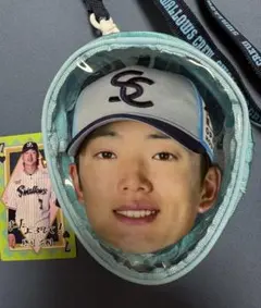 【非売品】東京ヤクルトスワローズ 長岡秀樹選手 ネックポーチ