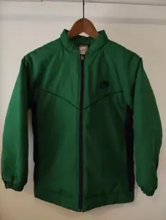 NIKE キッズ ジャケット グリーン×ブラック