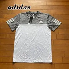 adidas CLIMALITE★未使用ツートンカラースポーツTシャツ♠︎サイズOのサムネイル