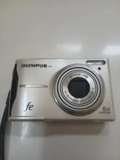 中古品OLYMPUS FE-5030 コンパクトデジタルカメラ パールホワイト