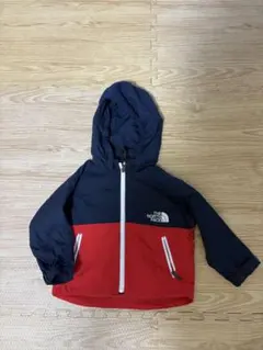 THE NORTH FACE フード付きジャケット ネイビー/レッド